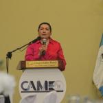 Blanca Alfaro, presidenta del Tribunal Supremo Electoral (TSE).