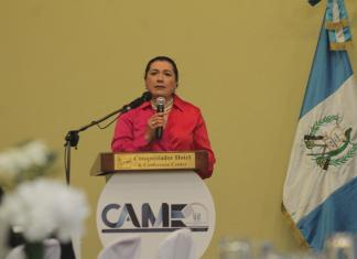 Blanca Alfaro, presidenta del Tribunal Supremo Electoral (TSE).