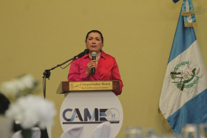 Blanca Alfaro, presidenta del Tribunal Supremo Electoral (TSE).