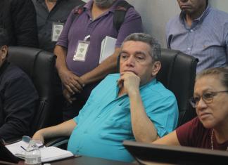 Joviel Acevedo, líder del magisterio. Foto: José Orozco