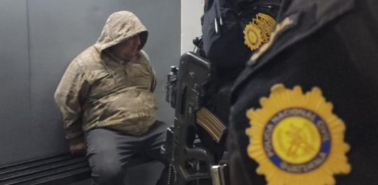 Mauro Gustavo López de León alias “Lupillo” fue detenido el 20 de marzo 2024. (Foto: Ministerio de Gobernación)