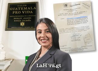 En la foto, Shirley Rivera, expresidenta del Congreso. Diseño: Roberto Altán/La Hora