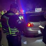 El operativo contra las carreras clandestinas incluyó 10 autopatrullas, 6 motocicletas y 46 agentes. (Foto La Hora: Cortesía, PNC)