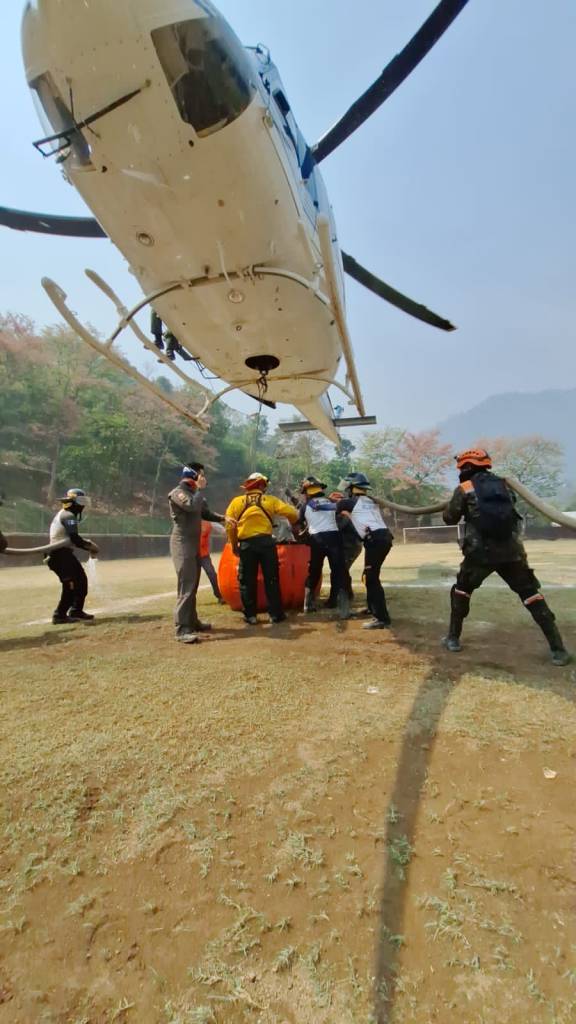 La Conred, hasta este 19 de marzo, contabiliza 855 incendios, de los cuales 609 son forestales. Foto: Conred