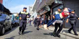 Autoridades realizaron operativos en Mazatenango. Foto: Facebook, Municipalidad de Mazatenango/La Hora