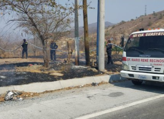 En distintas partes del país, brigadas forestales de varias instituciones combaten las llamas. Foto: Conred