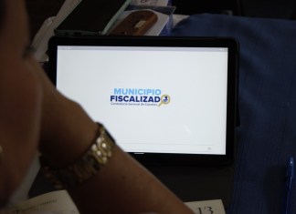 La Contraloría presentó este viernes 8 de marzo el programa Municipio Fiscalizado. Foto: Gilberto Escobar/La Hora