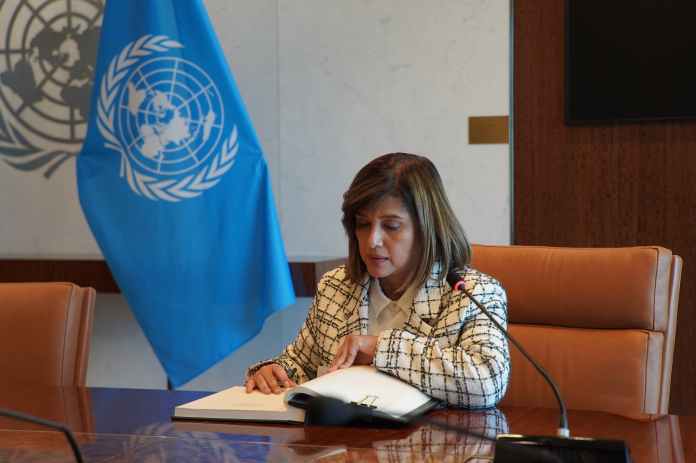 Karin Herrera, vicepresidenta de la República de Guatemala. Foto: Gobierno de Guatemala