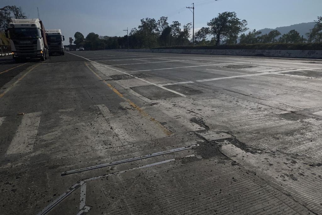 El CIV denunció a la empresa que demolió las garitas en la Autopista.