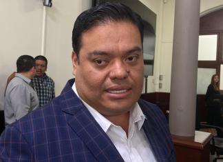 El diputado Allan Rodríguez se mostró molestó contra el Diario La Hora, pero no presentó pruebas de sus señalamientos. Foto: José Orozco