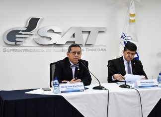 Marco Livio Díaz, Superintendente de la SAT y Óscar Hernández, Intendente de Fiscalización, presentaron las diferentes acciones de fiscalización para Semana Santa.