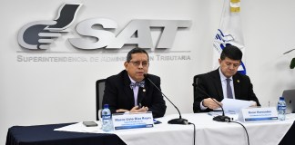 Marco Livio Díaz, Superintendente de la SAT y Óscar Hernández, Intendente de Fiscalización, presentaron las diferentes acciones de fiscalización para Semana Santa.