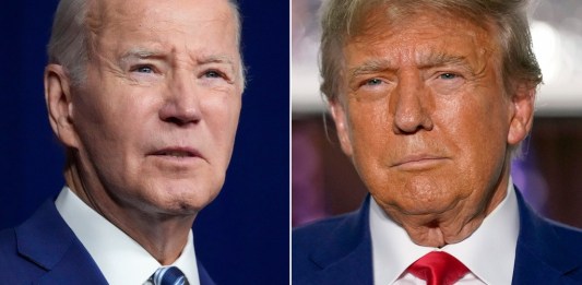 Joe Biden y Donald Trump revivirán la elección de 2020, en la que el demócrata resultó electo. Foto: AP.