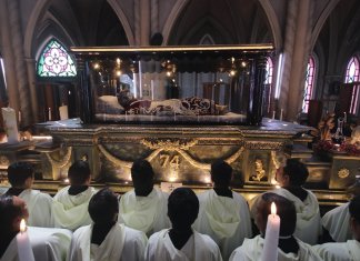 Cristo del Amor, del Templo de Santo Domingo, es una de las imágenes que saldrá este Viernes Santo 2024. (Foto La Hora: Facebook Cristo del Amor, Templo de Santo Domingo)