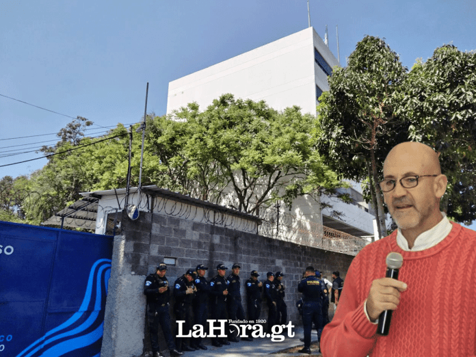 Geraredo Aguirre, presidente del Comité Olímpico Guatemalteco (COG). Diseño: Roberto Altán/La Hora