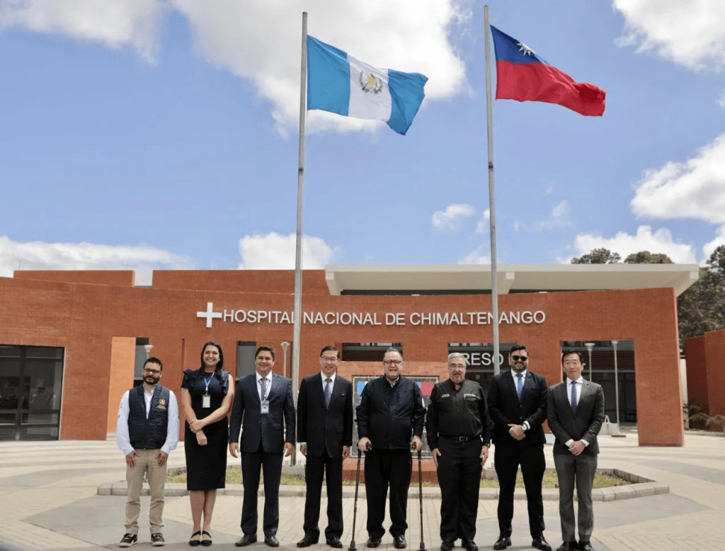 El Hospital de Chimaltenango contó con el financiamiento de Taiwán.FOTO: Gobierno de Guatemala