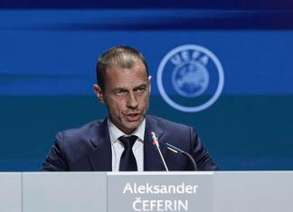 Foto de archivo del presidente de la UEFA Aleksander Ceferin. EFE,/EPA/MIGUEL A. LOPES