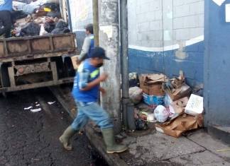 Camión recolector de basura en Villa Nueva. Foto: Municipalidad de Villa Nueva