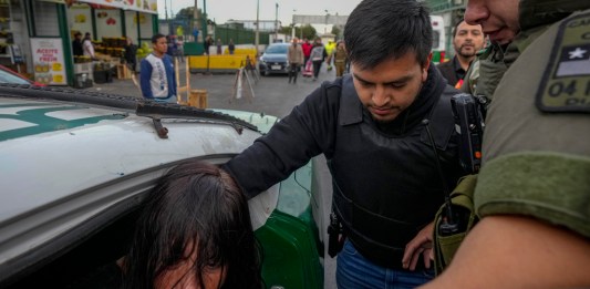 Chile mercado disparos