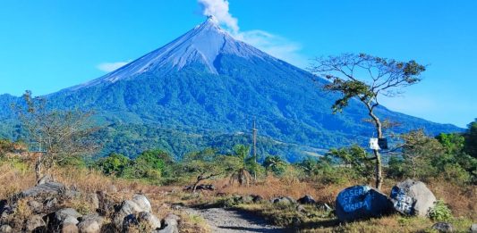 Volcán de Fuego. Foto: Conred