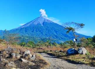 Volcán de Fuego. Foto: Conred