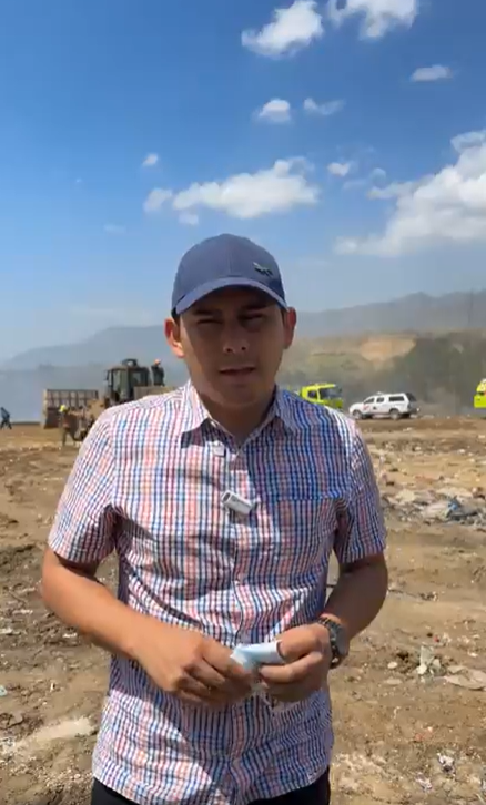 El alcalde de Villa Nueva, Mynor Morales. (Foto: captura de video)