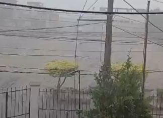 En occidente se reportan fuertes lluvias. (Foto: captura de video)
