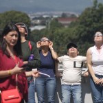 Municipalidad de Guatemala invita a ver el eclipse de sol en el Mapa en Relieve. Foto La Hora: José Orozco