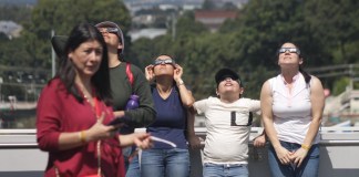 Municipalidad de Guatemala invita a ver el eclipse de sol en el Mapa en Relieve. Foto La Hora: José Orozco