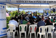 La feria del empleo. Foto La Hora: Archivo.