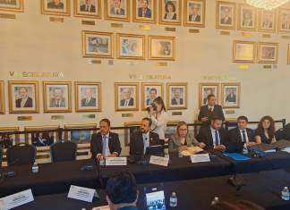 Los relatores contra la Tortura en una citación en la comisión de Derechos Humanos del Congreso. Foto: La Hora