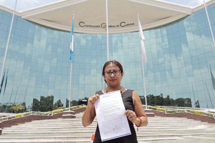 Ligia Hernández, directora del Instituto de la Víctima (IV), pidió una auditoría especial de la entidad a la Contraloría General de Cuentas (CGC). Foto: X de Ligia Hernández