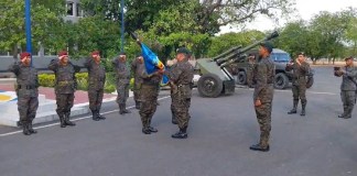 Acto de relevo de mando en la Segunda Brigada de Infantería de Zacapa. Foto: Ministerio de la Defensa