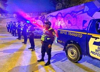 El Departamento deTránsito de la Policía Nacional Civil (Tránsito-PNC) realiza operativos contra las carreras clandestinas. (Foto: Tránsito-PNC)