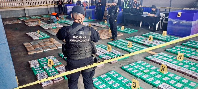 Durante el fin de semana, las autoridades incautaron 2.4 toneladas de cocaína en distintos operativos. Foto: X de Francisco Jiménez