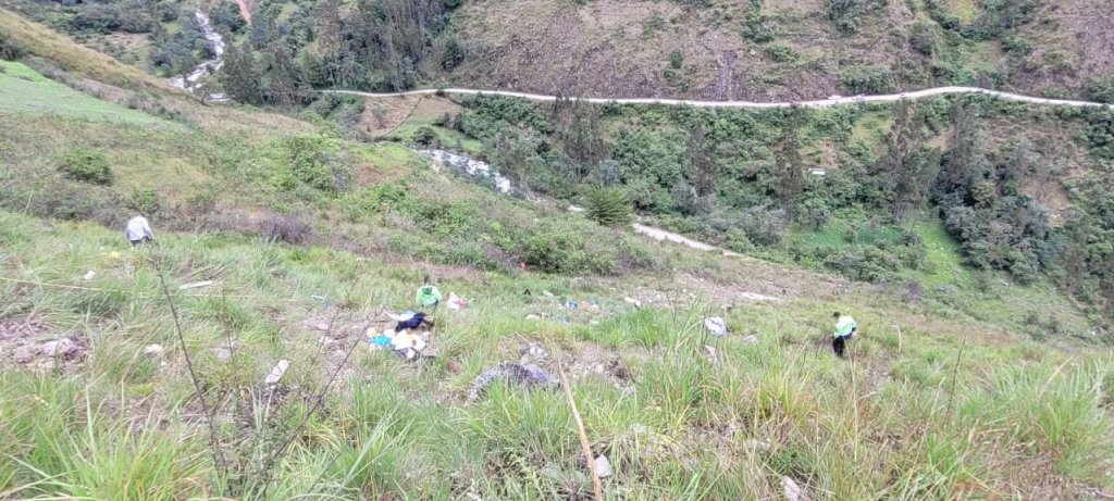 Accidente en Cajamarca, Perú (Foto: Cuenta X Policía Nacional de Perú)