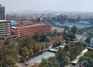 Derivado de la mala calidad del aire, autoridades recomiendan a la población protegerse al realizar actividades en ambientes exteriores. Foto: Jerson Ramos