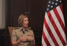 La General del Ejército y Comando Sur de Estados Unidos Laura Richardson hizo mención del tema de la democracia en la entrevista con el director de La Hora, Pedro Pablo Marroquín.