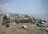 Más de mil toneladas diarias de basura recibe el vertedero de AMSA, en el kilómetro 22 de la ruta al Pacífico. Foto: La Hora / José Orozco.