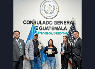 "Inauguran centro de impresión de, pasaportes en San Francisco, California, que beneficiará a más de 250 mil guatemaltecos, para obtener su documento" Foto: Ministerio de Relaciones Exteriores (Minex)