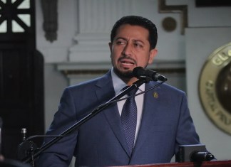 Nery Ramos, presidente del Congreso de la República. Foto: José Orozco