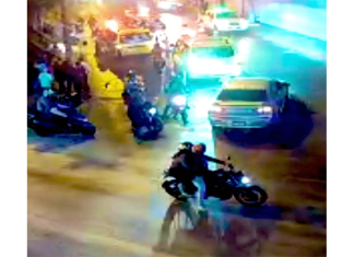 El confuso ataque armado ocurrió en la Vía 3, 7 avenida zona 4. Foto La Hora: Amílcar Montejo
