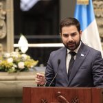 Santiago Palomo, Comisionado contra la Corrupción informa sobre el tablero virtual. (Foto: Gobierno de Guatemala)