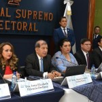 Magistrados titulares del Tribunal Supremo Electoral. Foto: Facebook TSE