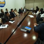 Autoridades de Aeronáutica Civil en citación en el Congreso de la República indicaron que revisan los contratos de alquileres en esa institución. Foto: Fabricio Alonzo