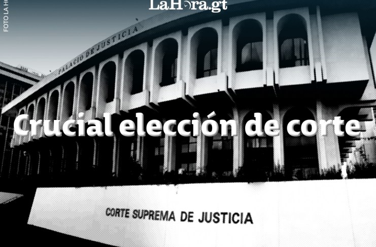 Edificio de la Corte de Constitucionalidad. Arte: Roberto Altán/LaHora Foto: LaHora