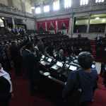 Algunos congresistas señalaron que la ausencia de sus colegas se debe al desacuerdo en la reunión con el presidente Bernardo Arévalo. Foto: Fabricio Alonzo/La Hora