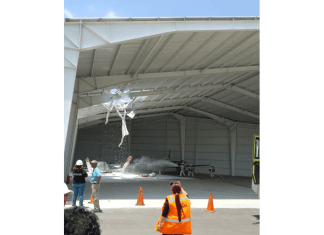Aparentemente, la avioneta tuvo problemas con su despegue. (Foto La Hora: Cortesía, DGAC)