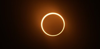 Eclipse de sol. Foto: AP