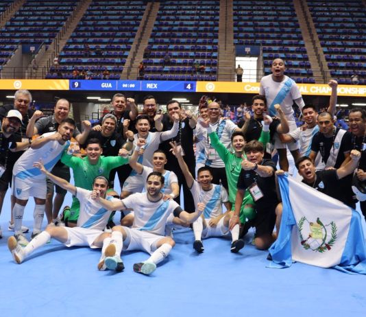 Con la victoria sobre México, Guatemala clasificó al mundial de Uzbekistán y a las semifinales del torneo premundial de Concacaf. Foto: Fedefut Guate